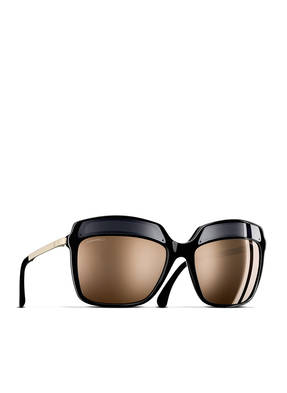 CHANEL Rechteckige Sonnenbrille