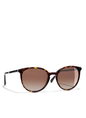 CHANEL Runde Sonnenbrille