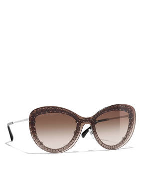 CHANEL Sunglasses Katzenaugenförmige Sonnenbrille