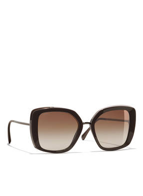 CHANEL Rechteckige Sonnenbrille