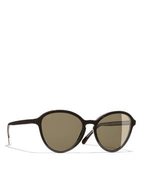 CHANEL Runde Sonnenbrille