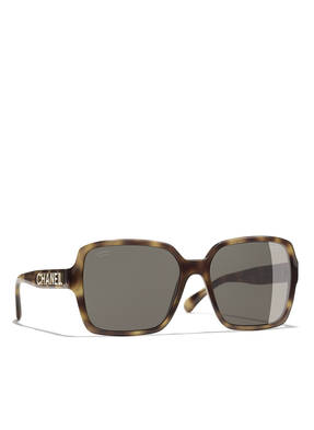 CHANEL Rechteckige Sonnenbrille