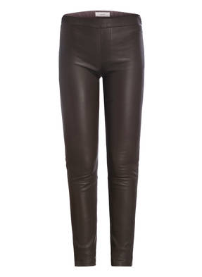 ba&sh Lederleggings QUARTZ
