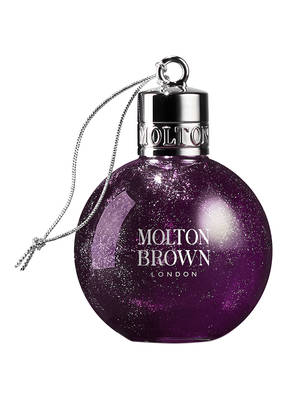 MOLTON BROWN MUDDLED PLUM FESTIVE BAUBLE