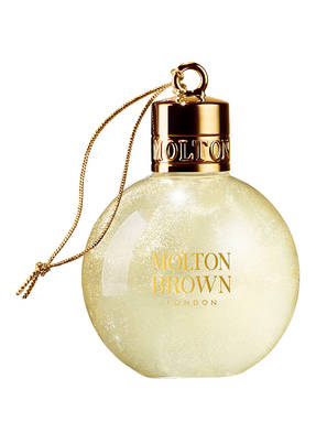 MOLTON BROWN VINTAGE WITH ELDERFLOWER FESTIVE BAUBLE