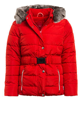 s.Oliver Steppjacke mit abnehmbarem Kunstpelzbesatz