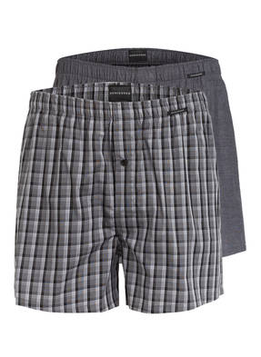 SCHIESSER 2er-Pack Web-Boxershorts