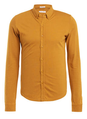 DSTREZZED Piqué-Hemd Extra Slim Fit