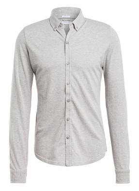 DSTREZZED Piqué-Hemd Extra Slim Fit