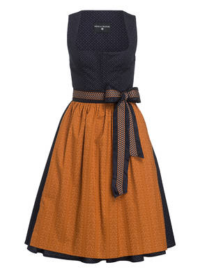 KINGA MATHE Dirndl VIENNA mit Seidenbesatz