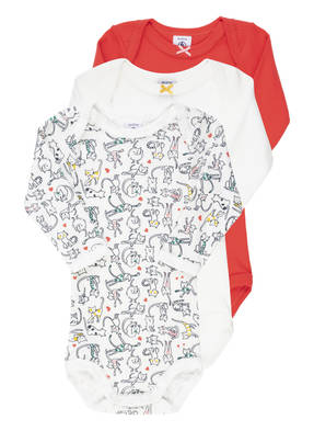 PETIT BATEAU 3er-Pack Bodies