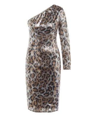 ADRIANNA PAPELL One-Shoulder-Kleid