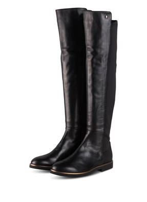 AGL ATTILIO GIUSTI LEOMBRUNI Overknee-Stiefel im Materialmix