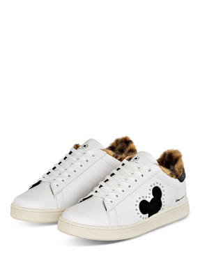 MASTER OF ARTS Sneaker mit Kunstfellbesatz