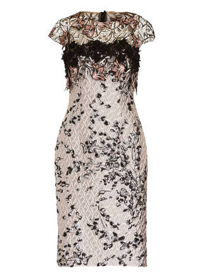 TALBOT RUNHOF Cocktailkleid mit Spitzenbesatz