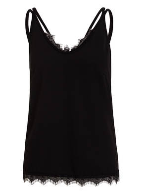 RINASCIMENTO Top mit Spitzenbesatz