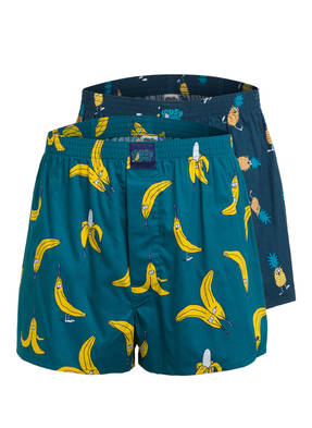 LOUSY LIVIN 2er-Pack Web-Boxershorts