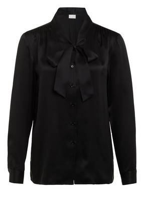 Mrs & HUGS Seidenbluse mit Schluppe
