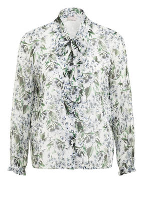 Mrs & HUGS Seidenbluse mit Schluppe