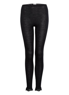 HANRO Leggings WOOLEN LACE mit Seide