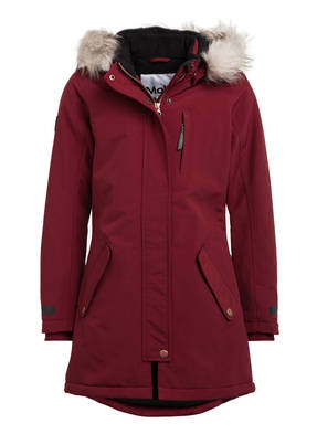 molo Parka mit Kunstfellbesatz