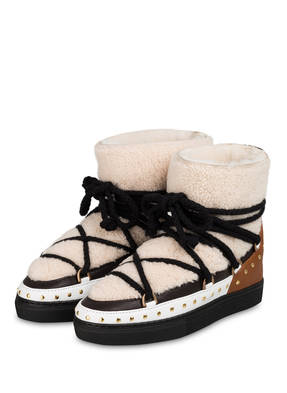 INUIKII Boots mit Echtfell