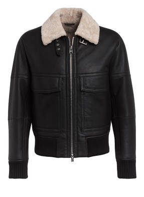 BOSS Lederjacke T-CION