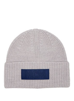 MCM Beanie aus Merinowolle