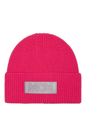 MCM Beanie aus Merinowolle