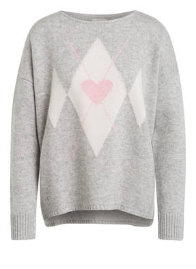Mrs & HUGS Pullover mit Cashmere-Anteil