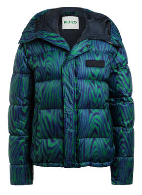 KENZO Daunensteppjacke MOIRE TIGER