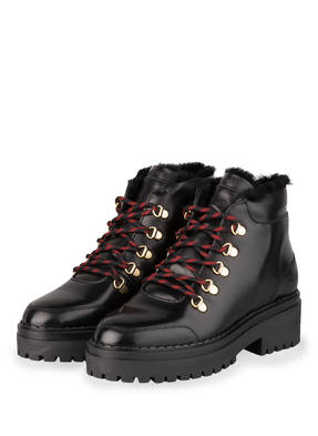 NUBIKK Schnürboots FAE FUR