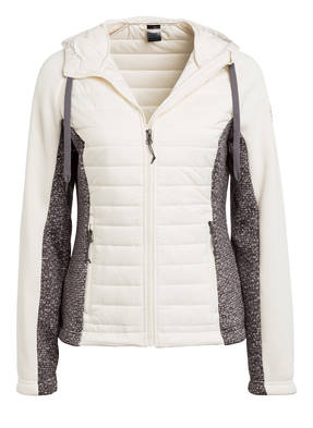 Schöffel Strickjacke im Materialmix