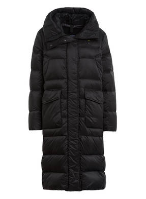 Blauer Daunenmantel DONNA