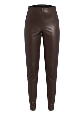 MAC 7/8-Leggings in Lederoptik