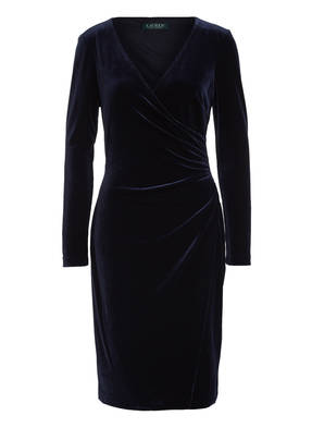 LAUREN RALPH LAUREN Samtkleid