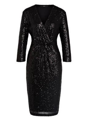 SET Abendkleid mit Paillettenbesatz