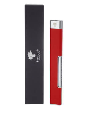 Baobab COLLECTION Feuerzeug GRAINÉ RED