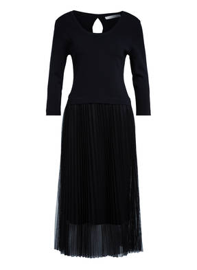 oui Kleid im Materialmix