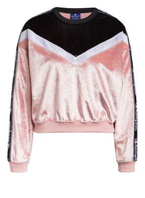 Champion Samt-Sweatshirt