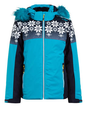 CMP Skijacke mit Kunstfellbesatz