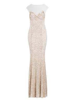 OLVI'S Abendkleid mit Pailettenbesatz