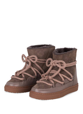 INUIKII Boots mit Echtfellfutter