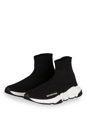 Balenciaga Rubber Speed Stretch knit Sneakers in Black Lyst