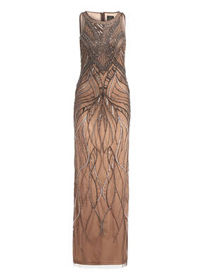 ADRIANNA PAPELL Abendkleid mit Pailletten- und Schmucksteinbesatz