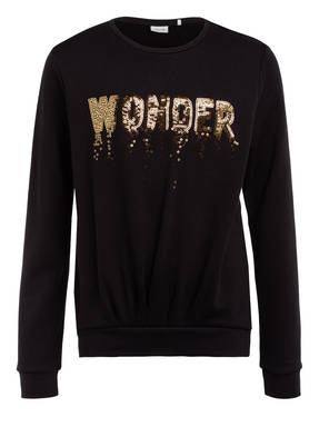 name it Sweatshirt mit Paillettenbesatz