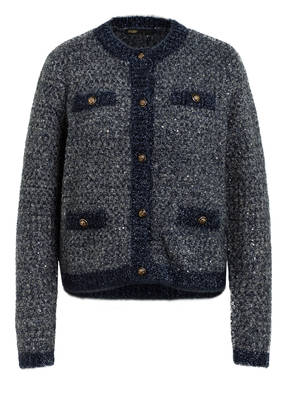 maje Strickjacke MISSION mit Paillettenbesatz