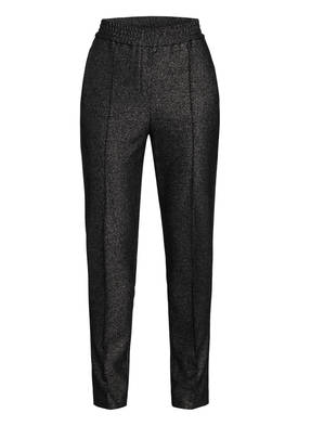 HUGO Hose HEBANAS im Jogging-Stil mit Glitzergarn