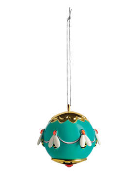 ALESSI Weihnachtskugel APE DELL'ORO