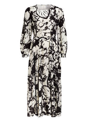 ESSENTIEL ANTWERP Seidenkleid VOGEL
